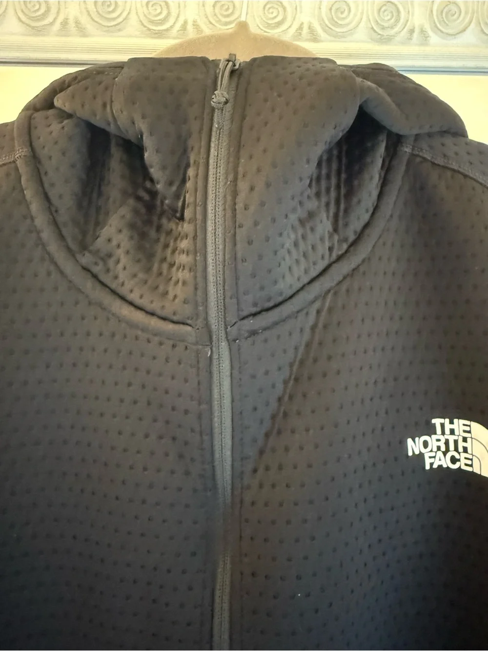 North Face Men's Dotknit Thermal Full-Zip Hoodie Jacket